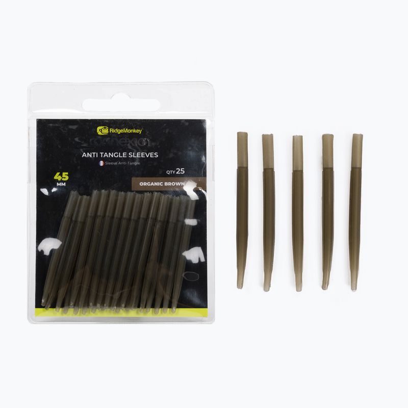 RidgeMonkey Connexion apsauginės rankovės nuo susipainiojimo rudos RMT109