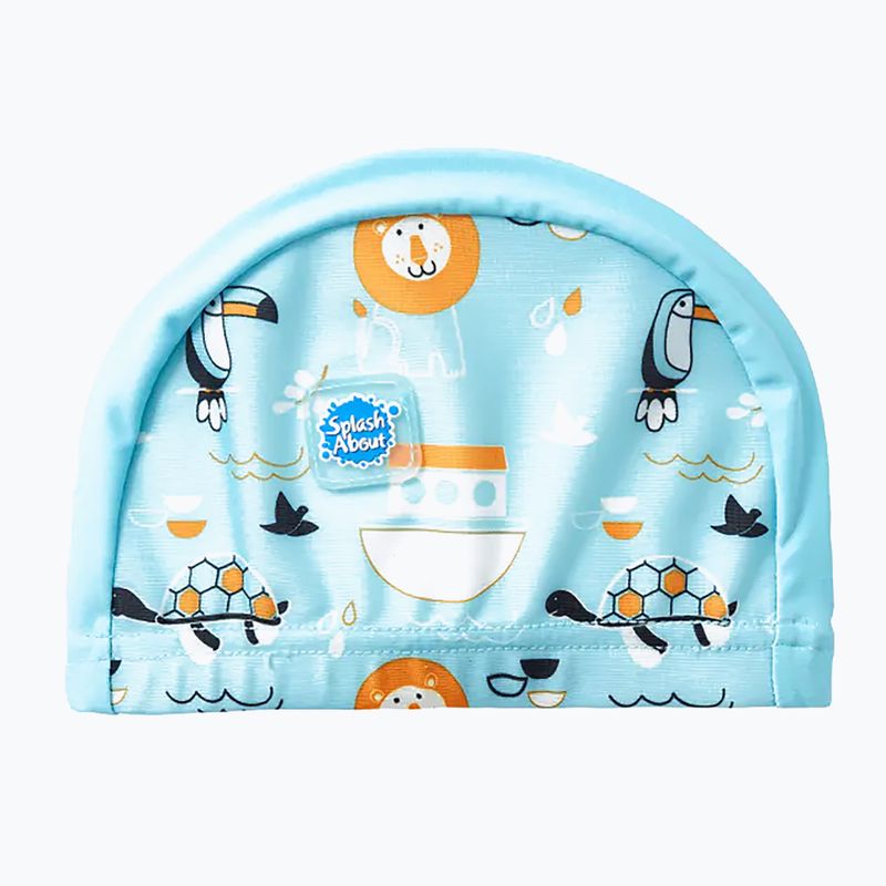 Vaikiška plaukimo kepuraitė Splash About Noah's Ark blue SHNOA18 4