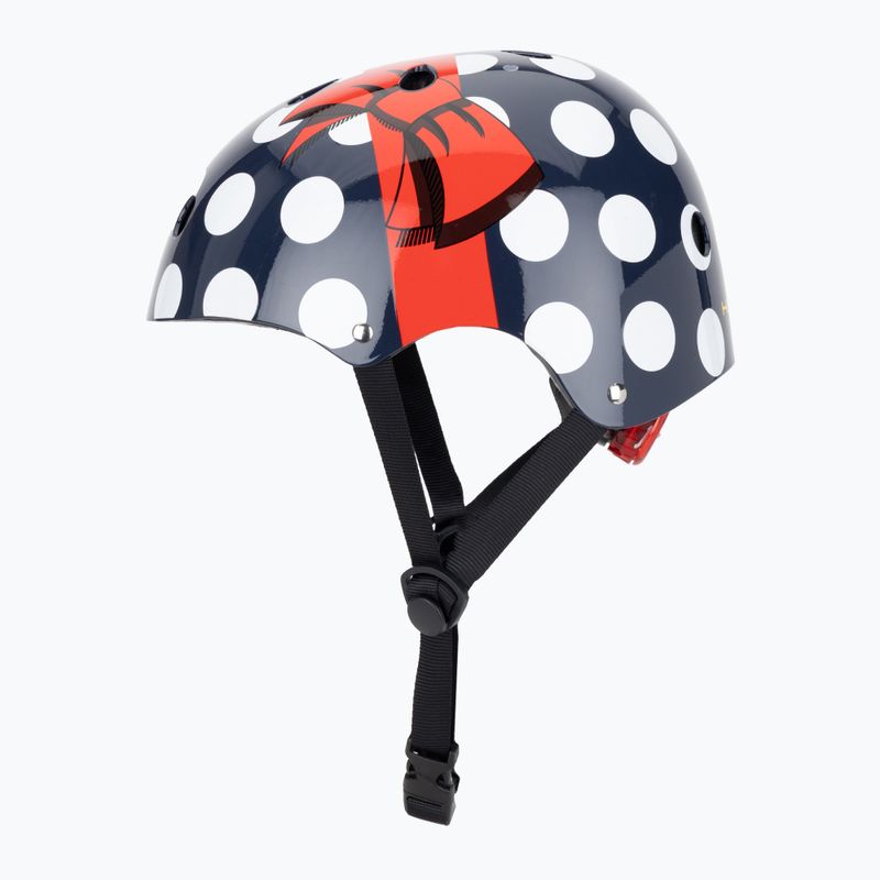 Vaikiškas dviračių šalmas Hornit PolkaDot navy/white/red 3