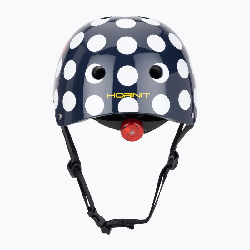 Vaikiškas dviračių šalmas Hornit PolkaDot navy/white/red 4