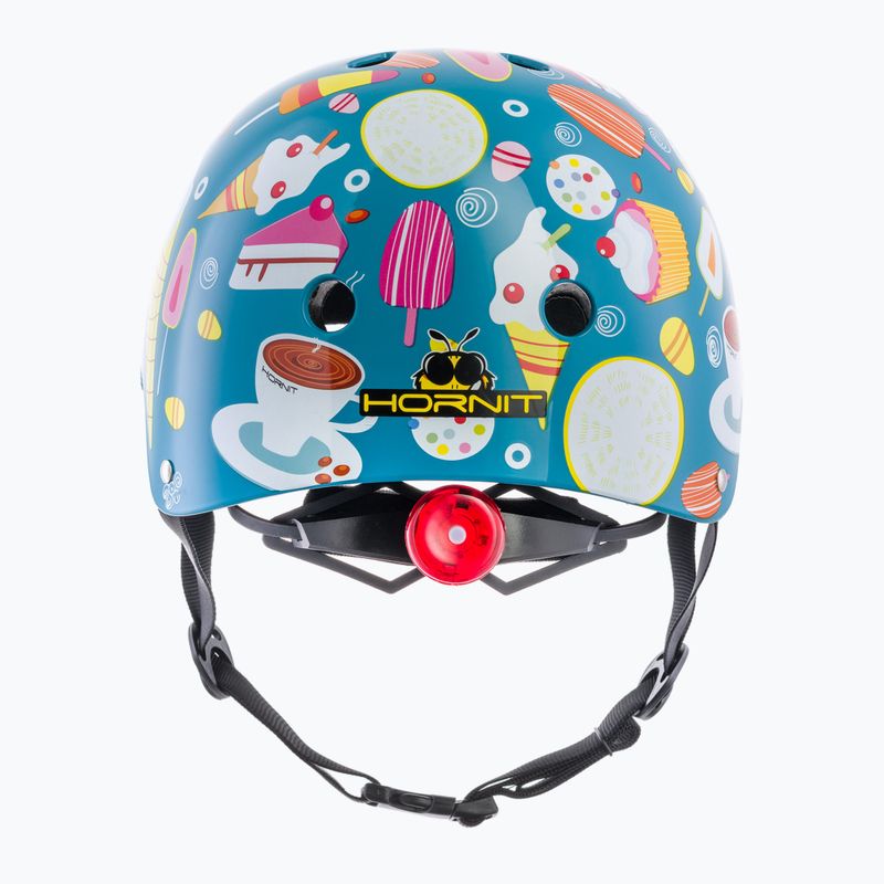 Vaikiškas dviračių šalmas Hornit IceCream blue/multicolor 3