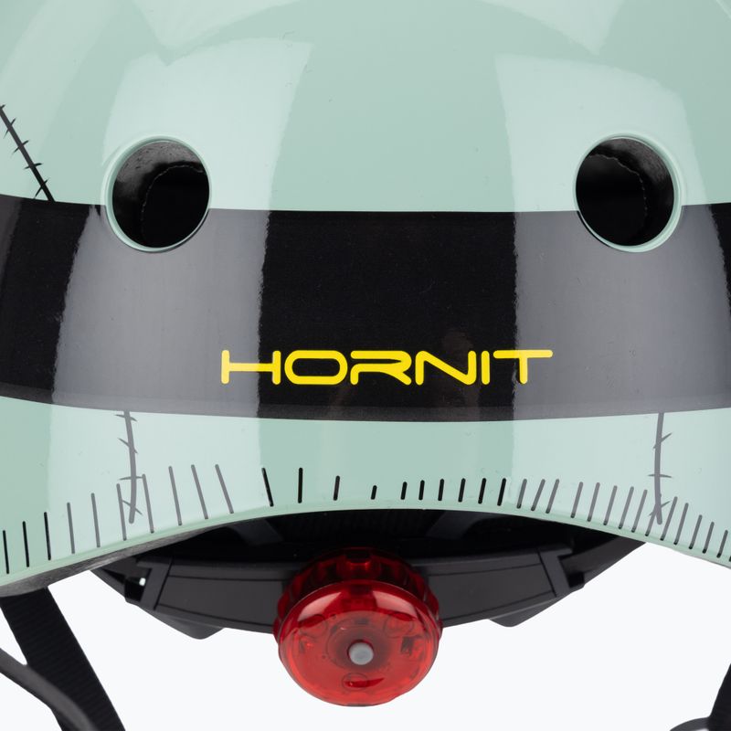 Vaikiškas dviračių šalmas Hornit Military mint 7