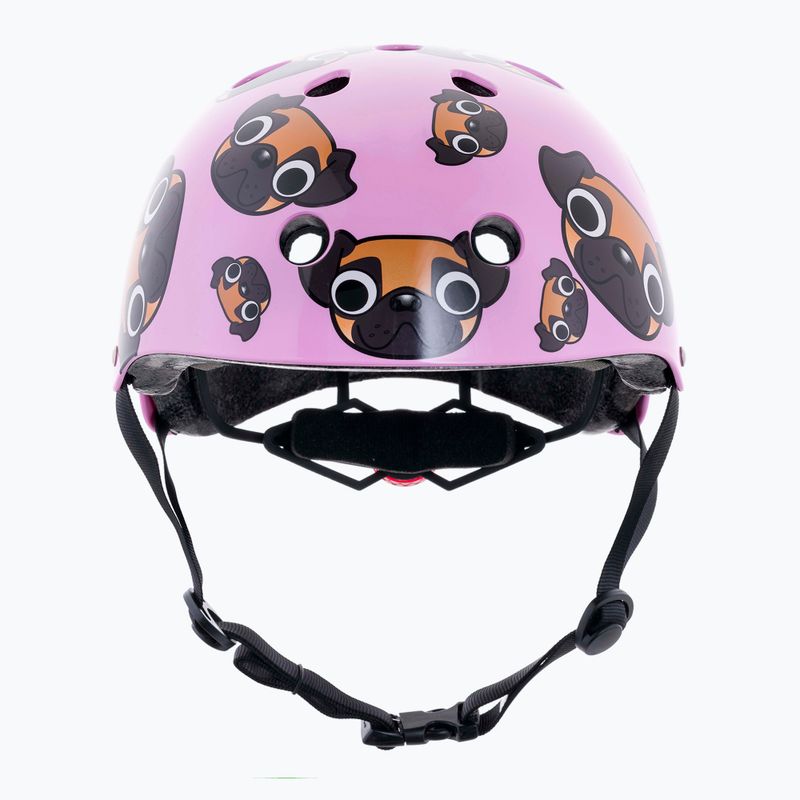 Vaikiškas dviračių šalmas Hornit Pug pink/brown 2