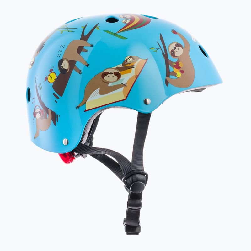 Vaikiškas dviračių šalmas Hornit Sloth blue/brown 4
