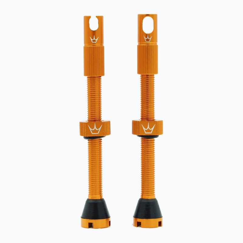 Vožtuvų komplektas presta Peaty's X Chris King MK2 Tubeless Valves 60 mm mango