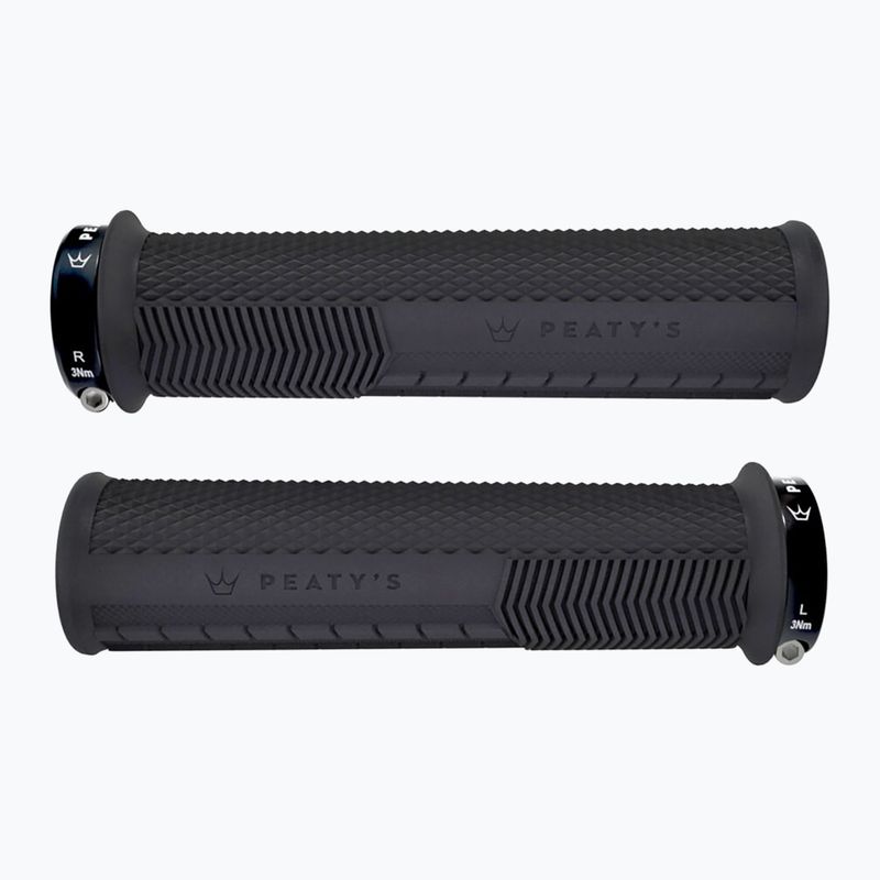 Vairo laikikliai Peaty's Monarch Knurl Thin black