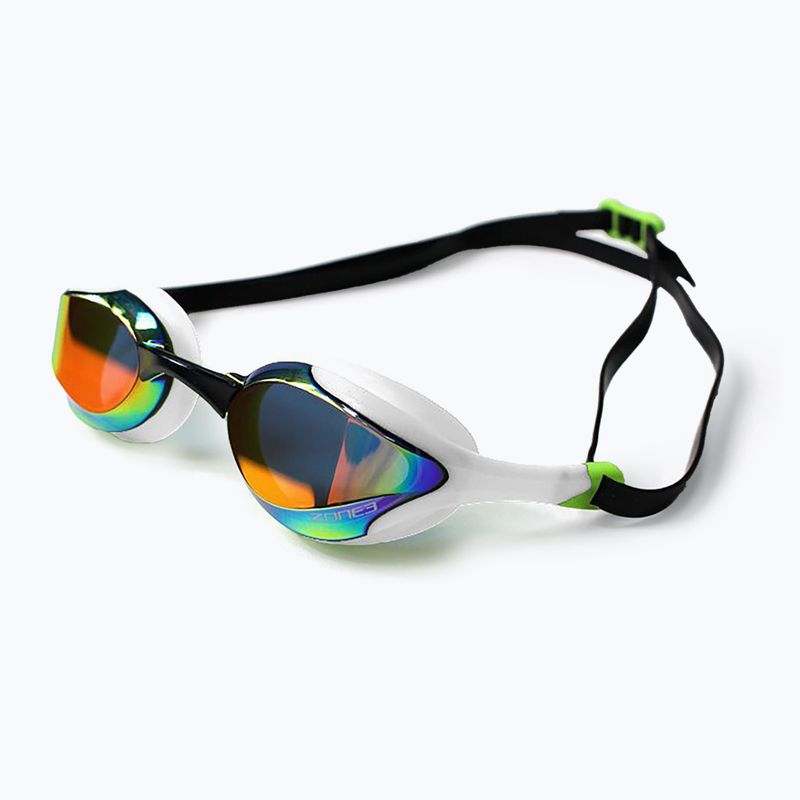 Plaukimo akiniai ZONE3 Volare Streamline Racing white/lime 6