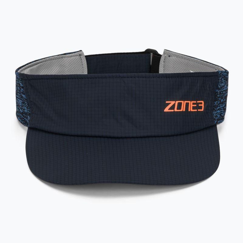 Vyriškas bėgimo snapelis ZONE3 Lightweight Race Visor navy/blue marl/reflective silver 2