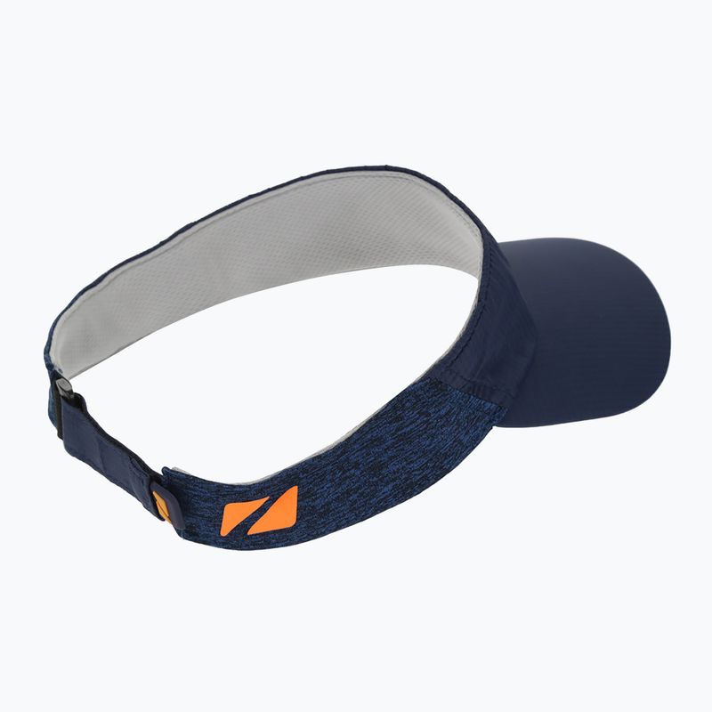 Vyriškas bėgimo snapelis ZONE3 Lightweight Race Visor navy/blue marl/reflective silver 2