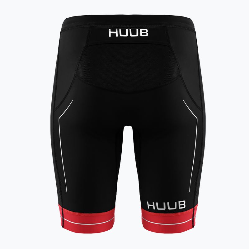 HUUB Vyriški triatlono šortai Race Tri Short black/red RCSH 3