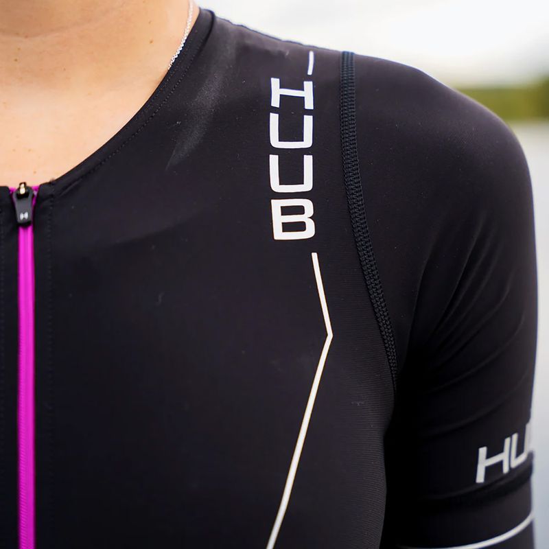 Moteriškas triatlono kostiumas HUUB Aura Long Course Tri Suit black AURLCS 10