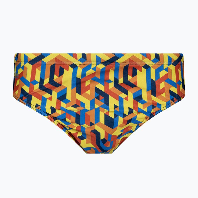 Vyriškos HUUB Vivid Brief spalvotos maudymosi kelnaitės BRIEFQP