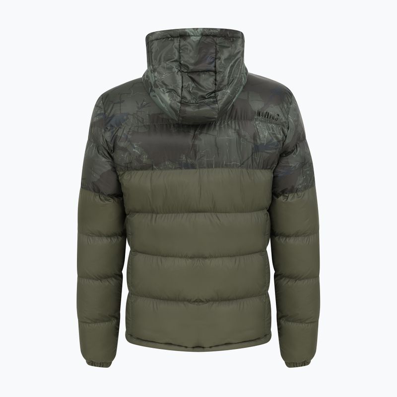Vyriška pūkinė striukė Navitas Tetra Puffer camo 2