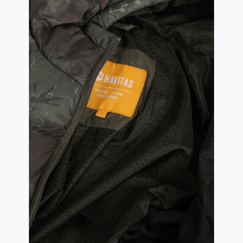 Vyriška pūkinė striukė Navitas Tetra Puffer camo 3