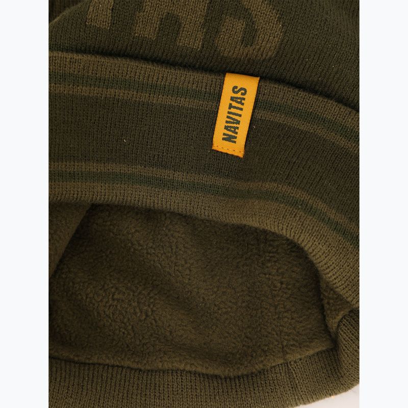 Žieminė kepurė Navitas Fleece Lined Ski Bobble green 4