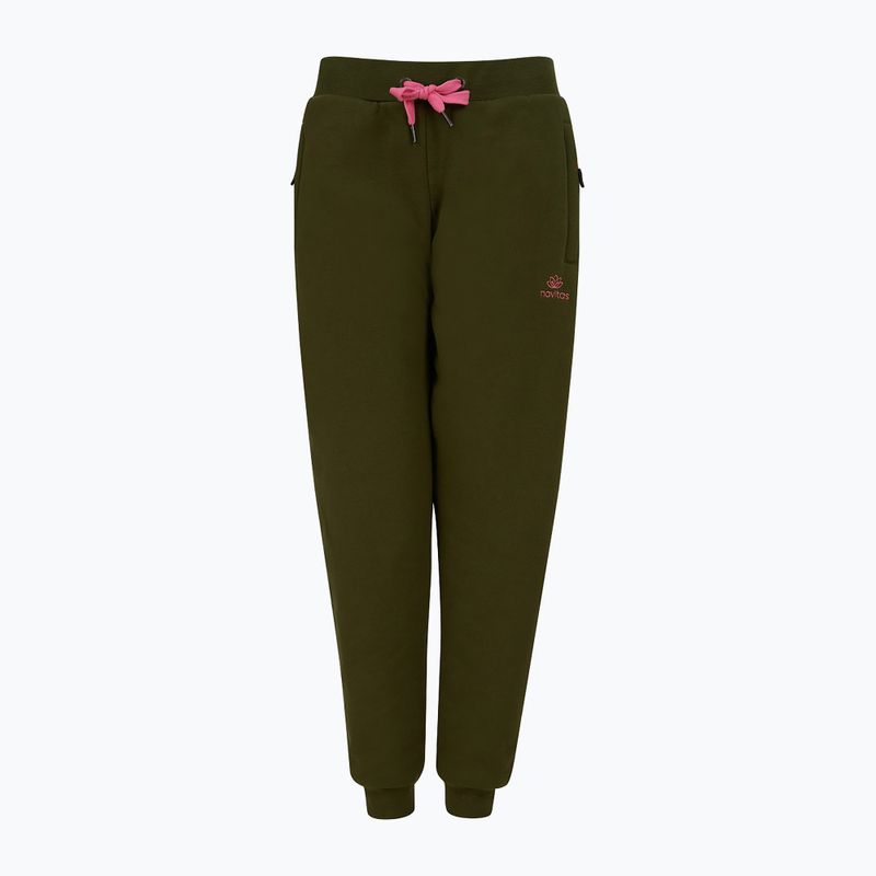 Moteriškos kelnės Navitas Lily Sherpa Jogger green