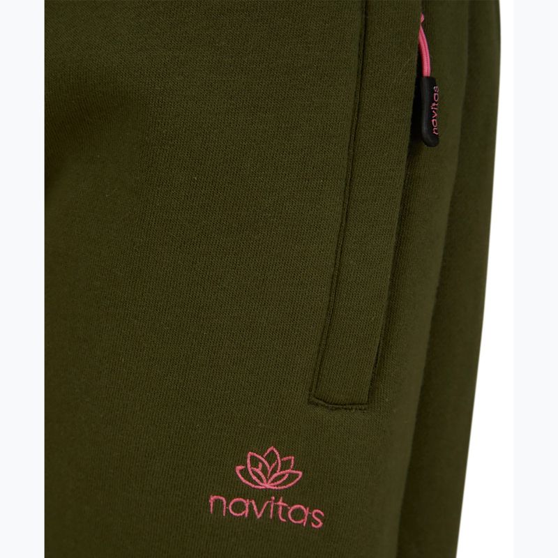 Moteriškos kelnės Navitas Lily Sherpa Jogger green 3