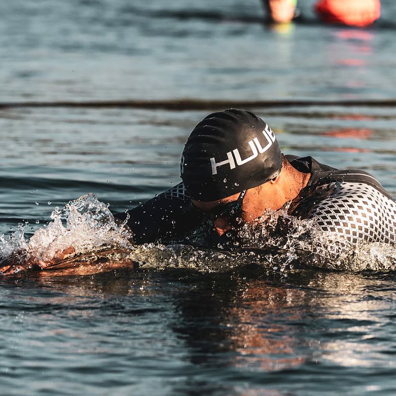 HUUB Lurz Open Water vyriškas triatlono hidrokostiumas juodas RACEOP 8