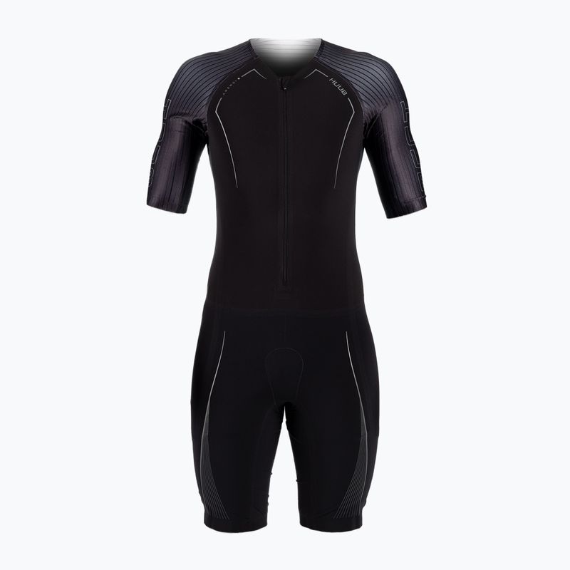 Vyriškas triatlono kostiumas HUUB Anemoi Aero + Bonded black ANEPB