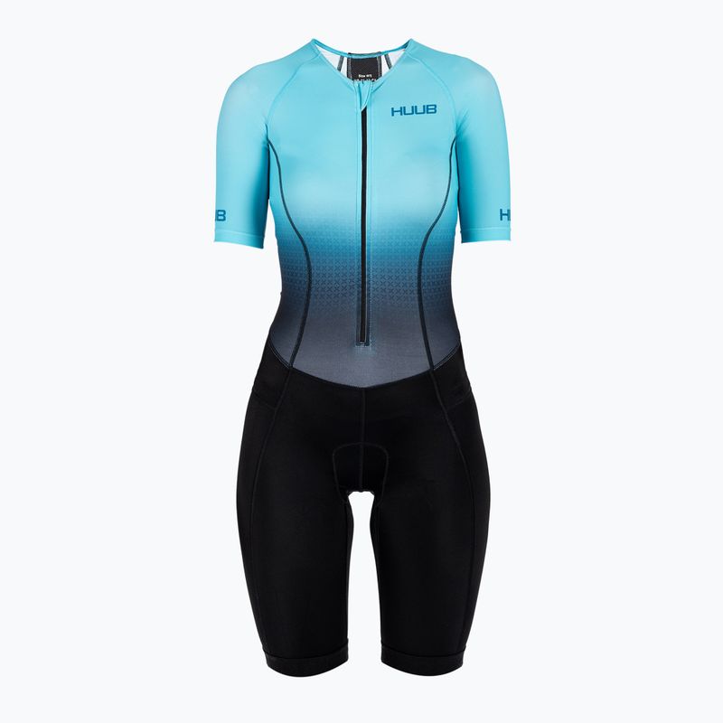 Moteriškas triatlono kostiumas HUUB Commit Long Course Suit black-blue COMWLCS