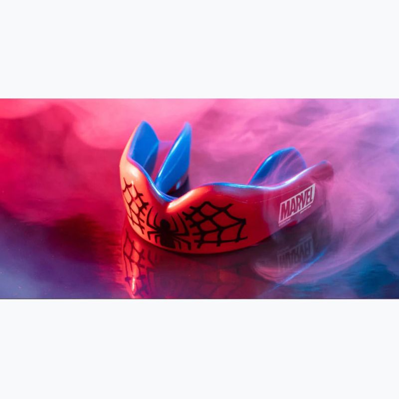 Žandikaulio apsauga SAFEJAWZ Marvel Spider Man raudona 3