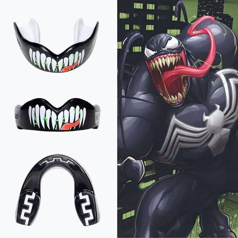 Žandikaulio apsauga SAFEJAWZ Marvel Venom juoda 2