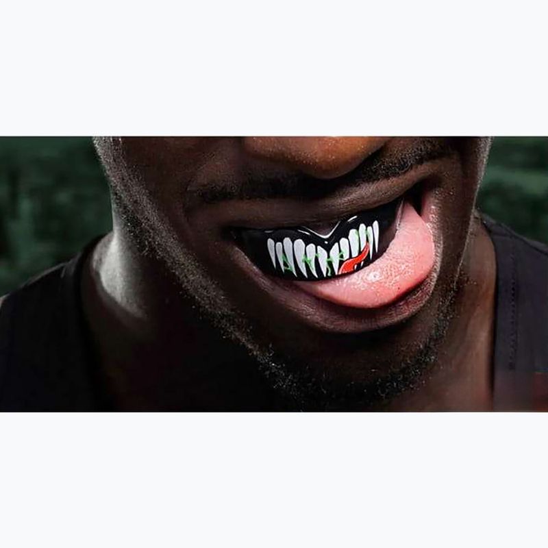 Vaikiška žandikaulio apsauga SAFEJAWZ Marvel Venom juoda 5