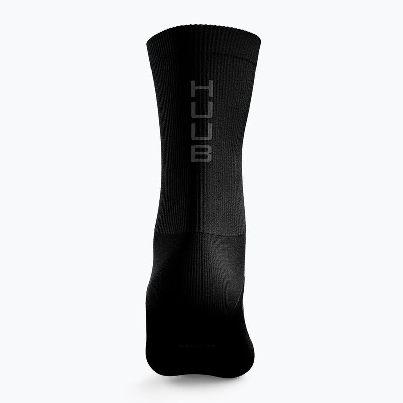 Dviračių kojinės HUUB Merino Cycling black 2