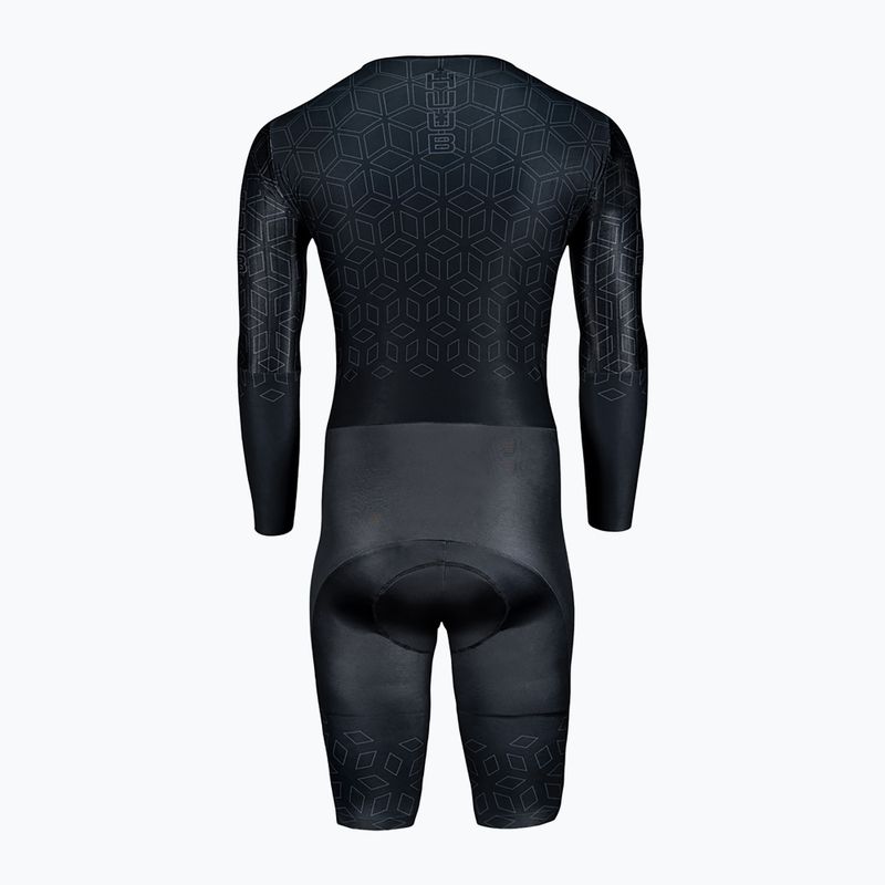 Vyriškas dviračių kombinezonas HUUB TT Suit black/charcoal 2