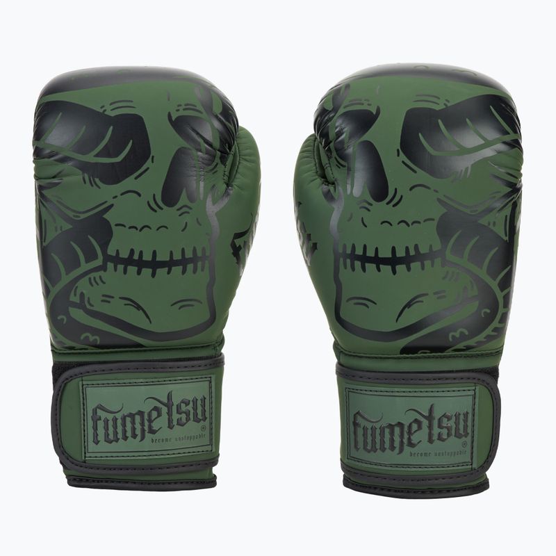 Bokso pirštinės FUMETSU Snake Eyes Boxing khaki 2