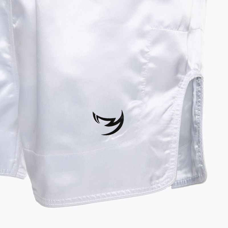 Vyriški treniruočių šortai FUMETSU Origins Muay Thai white 4