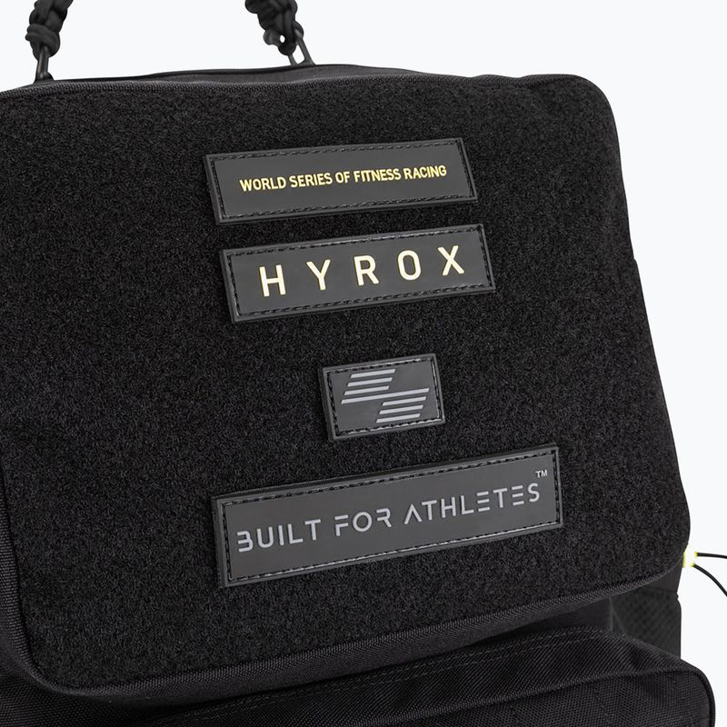 Treniruočių kuprinė Built For Athletes Hyrox X BFA Pro 35 l black/yellow 5