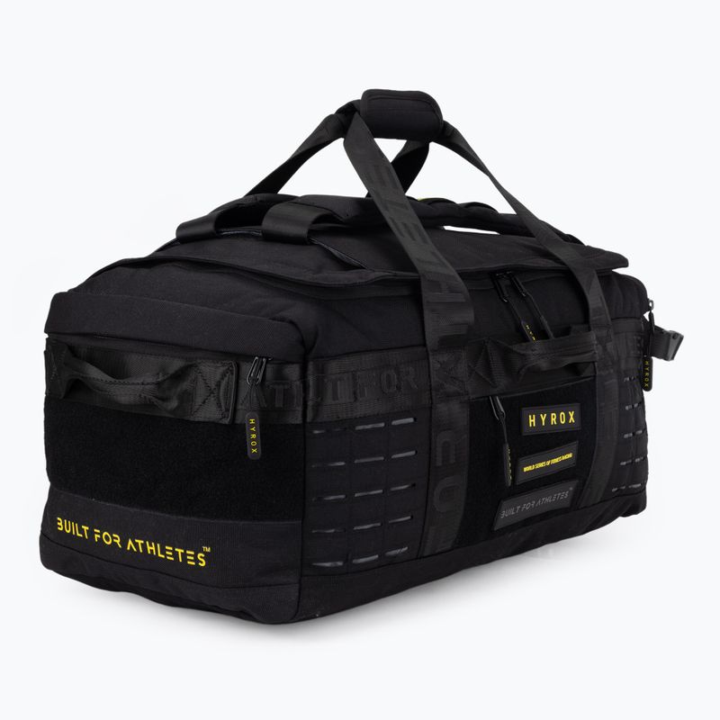 Treniruotės krepšys Built For Athletes Hyrox X BFA 60 l black/yellow 2