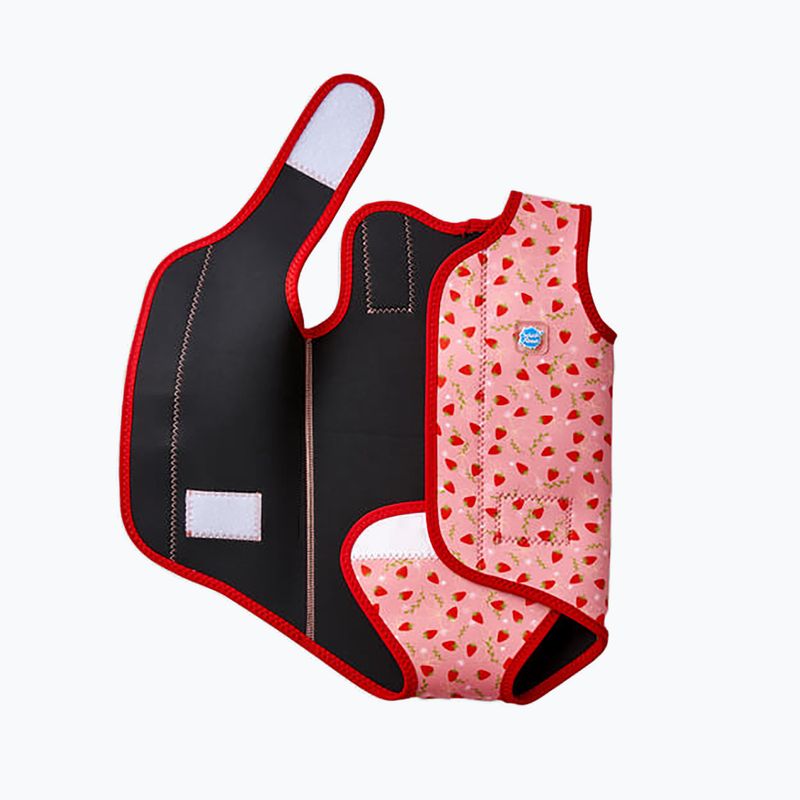 Vaikiškas plaukimo hidrokostiumas Splash About Baby Wrap strawberry field 3