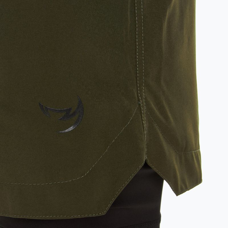Vyriški treniruočių šortai FUMETSU Origins Dual Layer khaki 3