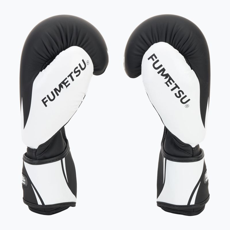 Bokso pirštinės FUMETSU Ghost S3 Boxing black/ white 4