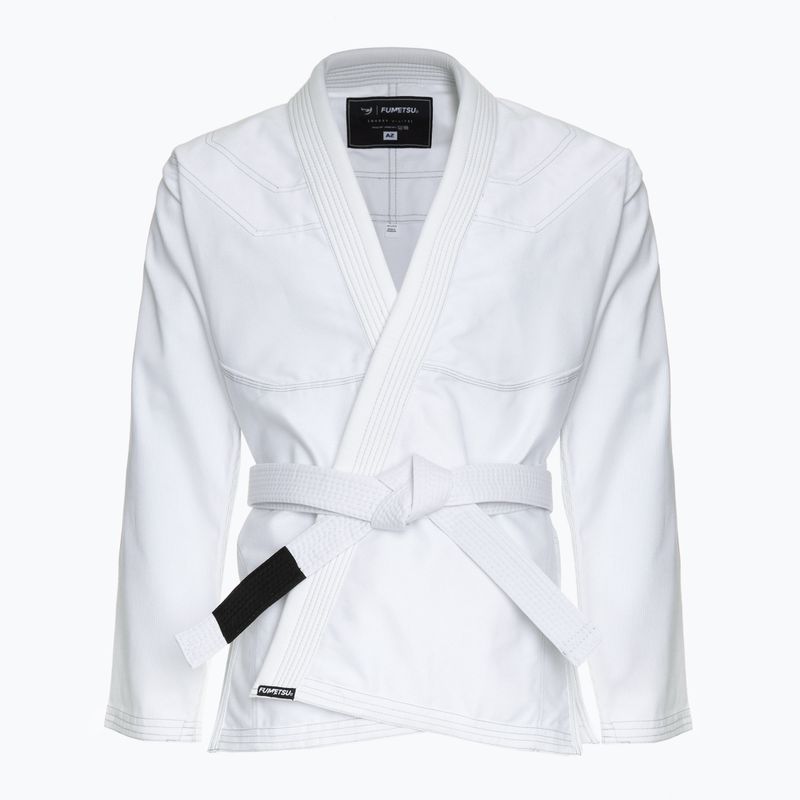 Braziliško džiu-džitsu GI FUMETSU Ghost V-Lite BJJ white/ black 2