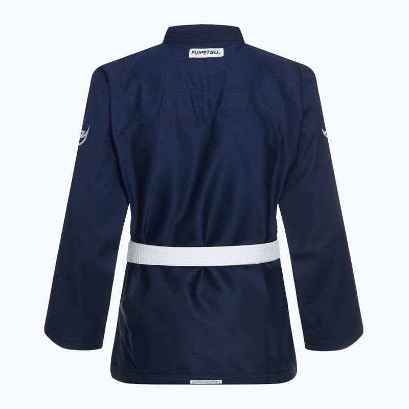 Braziliško džiu-džitsu GI FUMETSU Ghost V-Lite BJJ navy 3