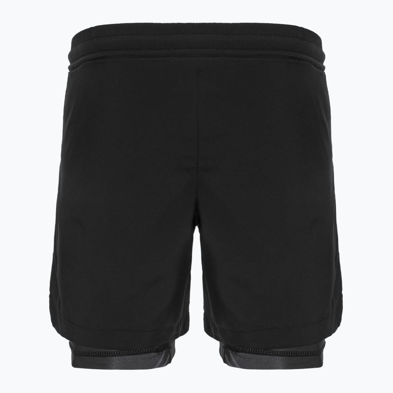 Vyriški treniruočių šortai FUMETSU Icon Dual Layer Training black 2