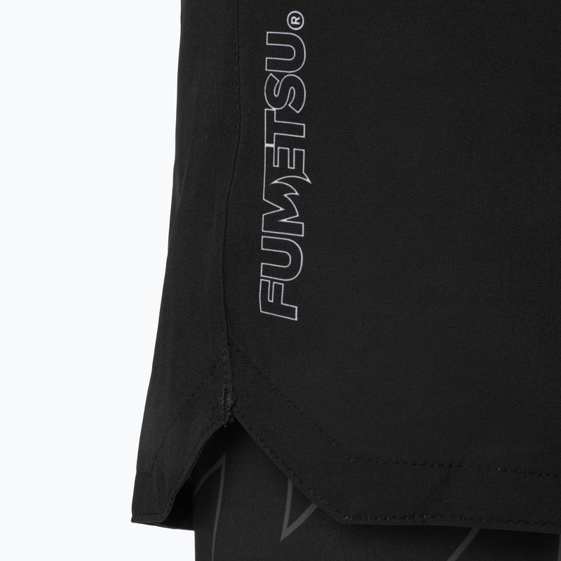 Vyriški treniruočių šortai FUMETSU Icon Dual Layer Training black 5