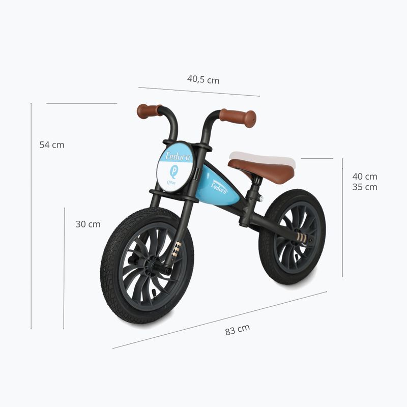 Balansinis dviratukas Qplay Feduro blue 2