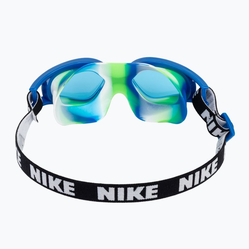 Vaikiški plaukimo akiniai Nike Expanse blue lightning 4