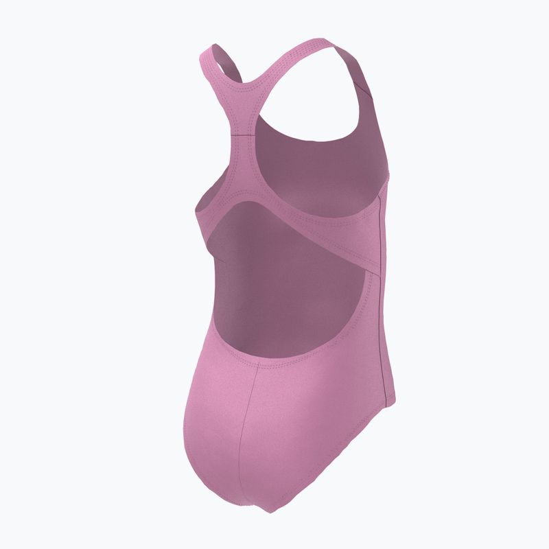 Nike Essential Racerback vaikiškas vientisas maudymosi kostiumėlis rožinės spalvos NESSB711-670 5