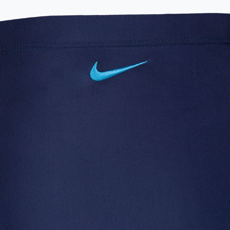 Vyriški Nike Shift Square Leg maudymosi bokseriai tamsiai mėlyni NESSD638-440 4