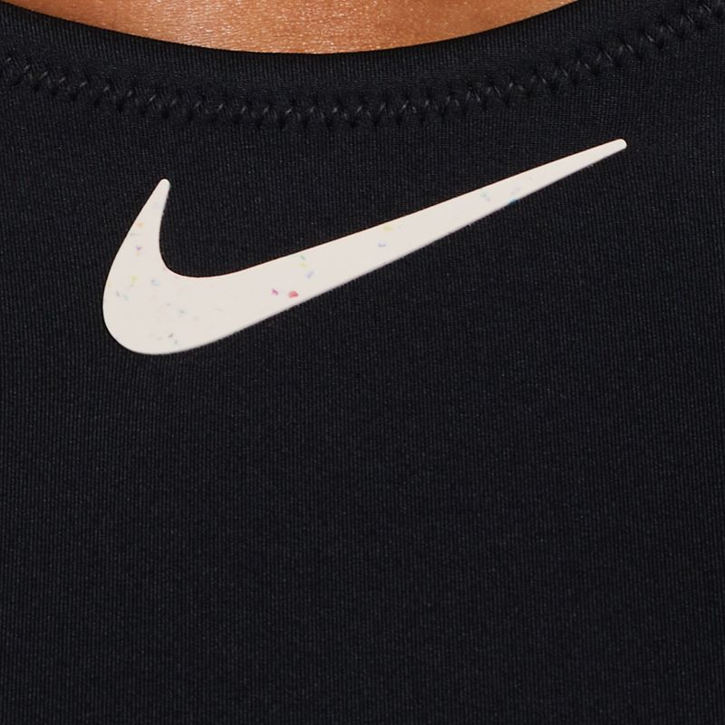 Nike Wild moteriškas vientisas maudymosi kostiumėlis juodas NESSD250-001 7