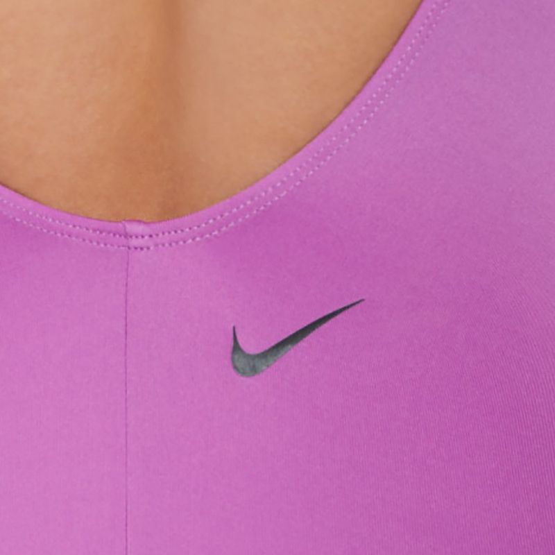 Moteriškas vientisas maudymosi kostiumėlis "Nike Multi Logo U-Back" fuksijos spalvos dream 8