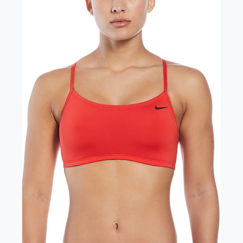 Moteriškas dviejų dalių plaukimo kostiumas Nike Essential Sports Bikini light crimson 6