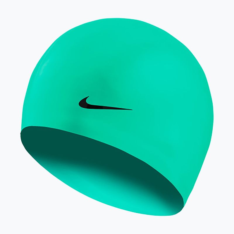 Vaikiška plaukimo kepuraitė Nike Solid Silicone green shock