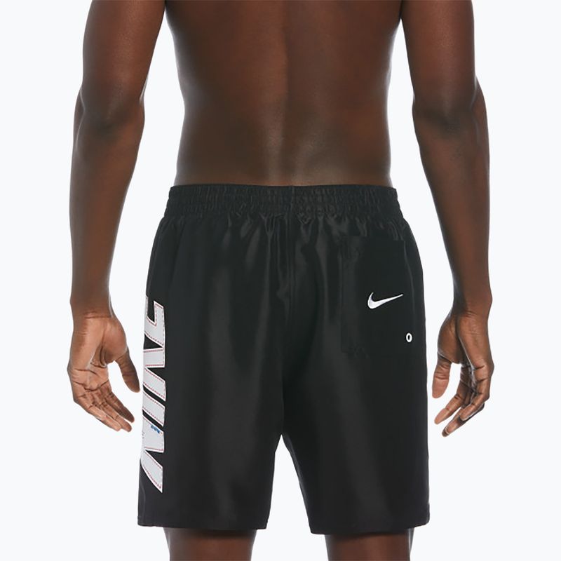 Vyriški maudymosi šortai Nike Big Block 7" Volley black 6