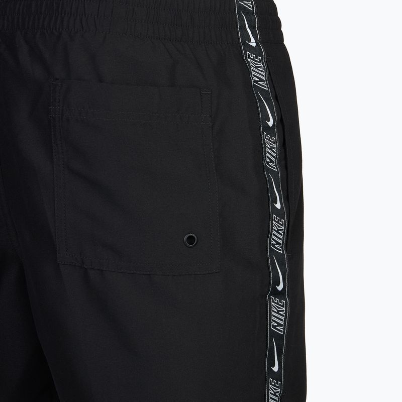 Vyriški maudymosi šortai Nike Logo Tape 5" Volley black 4